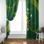 Personalised Australia Go Paris 2024 Window Curtain National Color Ver1