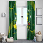 Personalised Australia Go Paris 2024 Window Curtain National Color Ver1