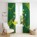 Personalised Australia Go Paris 2024 Window Curtain National Color Ver1