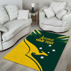 Personalised Australia Go Paris 2024 Area Rug National Color Ver2