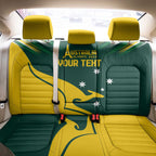 Personalised Australia Go Paris 2024 Back Car Seat Cover National Color Ver2