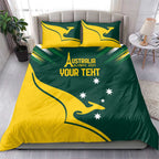Personalised Australia Go Paris 2024 Bedding Set National Color Ver2