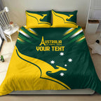 Personalised Australia Go Paris 2024 Bedding Set National Color Ver2