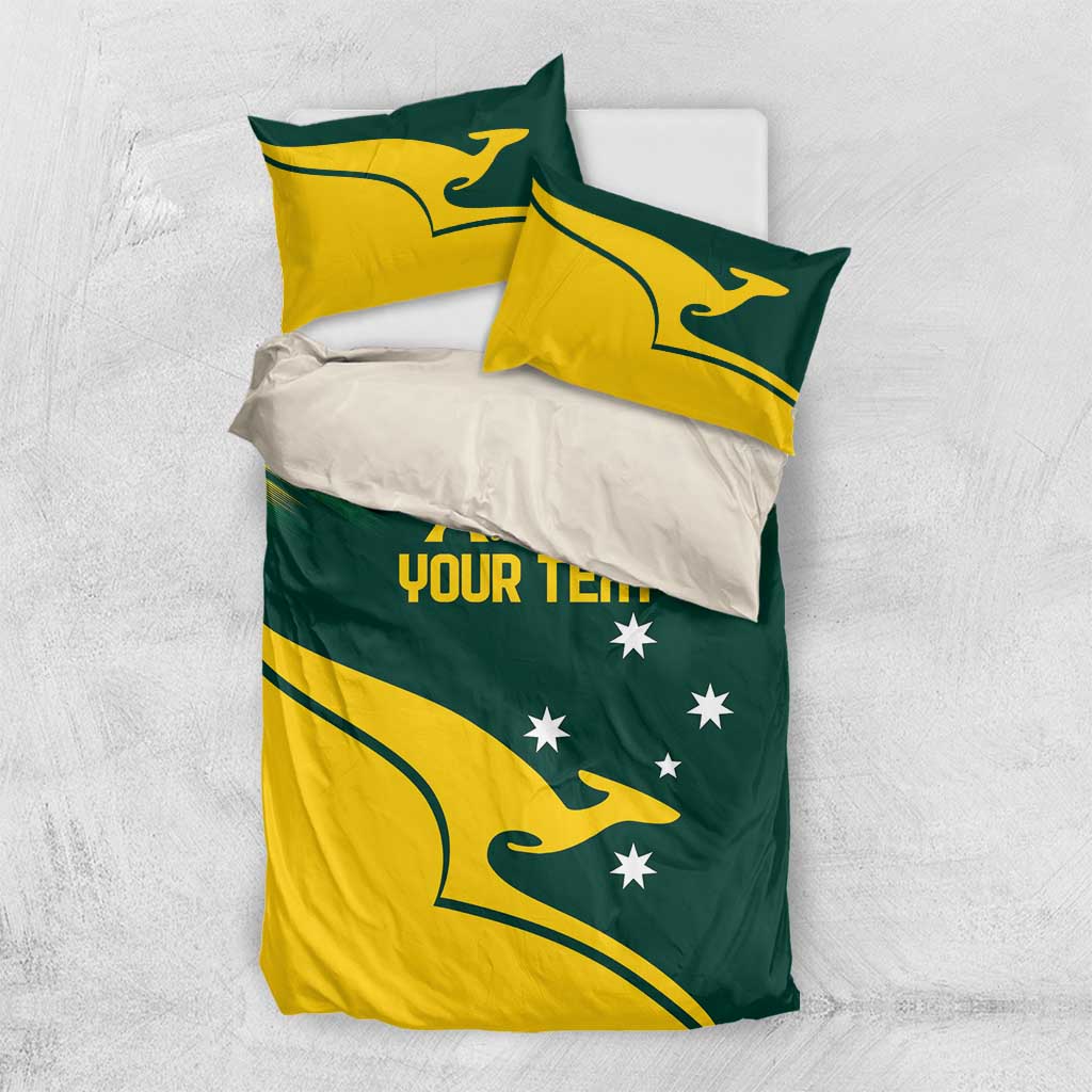 Personalised Australia Go Paris 2024 Bedding Set National Color Ver2