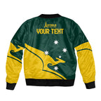 Personalised Australia Go Paris 2024 Bomber Jacket National Color Ver2