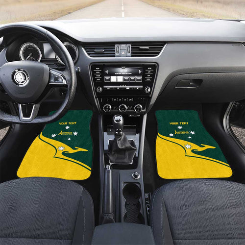 Personalised Australia Go Paris 2024 Car Mats National Color Ver2