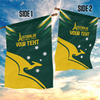 Personalised Australia Go Paris 2024 Garden Flag National Color Ver2