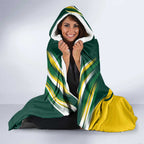Personalised Australia Go Paris 2024 Hooded Blanket National Color Ver2