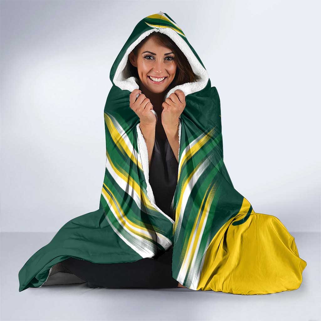 Personalised Australia Go Paris 2024 Hooded Blanket National Color Ver2