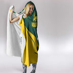 Personalised Australia Go Paris 2024 Hooded Blanket National Color Ver2