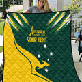 Personalised Australia Go Paris 2024 Quilt National Color Ver2