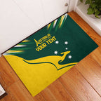 Personalised Australia Go Paris 2024 Rubber Doormat National Color Ver2