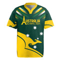 Personalised Australia Go Paris 2024 Rugby Jersey National Color Ver2