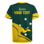 Personalised Australia Go Paris 2024 Rugby Jersey National Color Ver2
