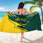 Personalised Australia Go Paris 2024 Sarong National Color Ver2