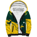Personalised Australia Go Paris 2024 Sherpa Hoodie National Color Ver2