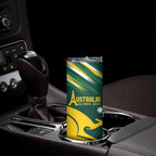Personalised Australia Go Paris 2024 Skinny Tumbler National Color Ver2