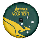 Personalised Australia Go Paris 2024 Spare Tire Cover National Color Ver2