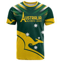 Personalised Australia Go Paris 2024 T Shirt National Color Ver2