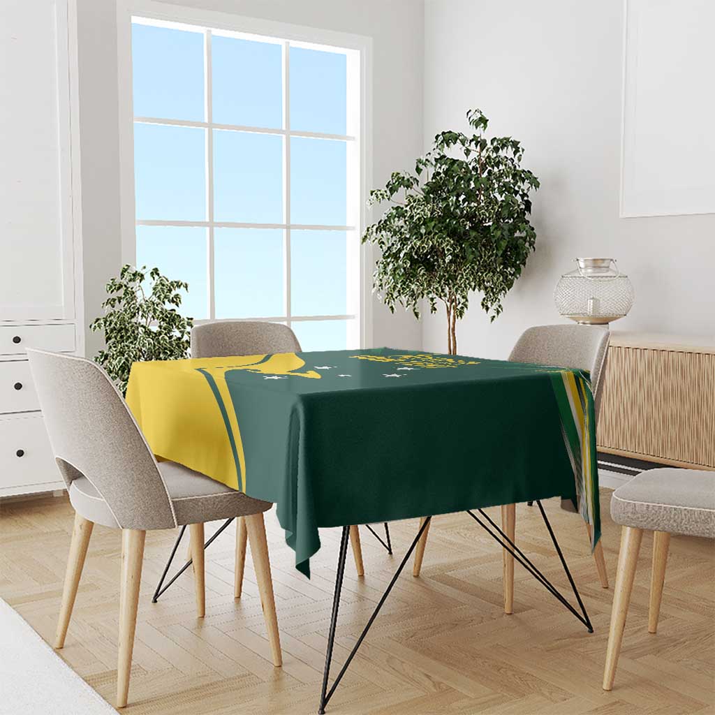 Personalised Australia Go Paris 2024 Tablecloth National Color Ver2