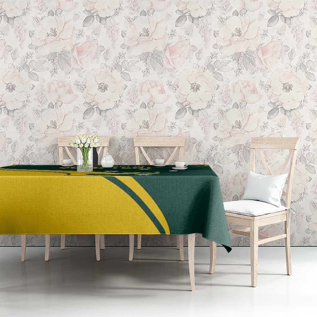 Personalised Australia Go Paris 2024 Tablecloth National Color Ver2