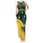 Personalised Australia Go Paris 2024 Tank Maxi Dress National Color Ver2