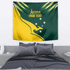 Personalised Australia Go Paris 2024 Tapestry National Color Ver2