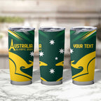 Personalised Australia Go Paris 2024 Tumbler Cup National Color Ver2