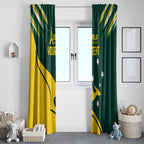Personalised Australia Go Paris 2024 Window Curtain National Color Ver2