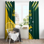 Personalised Australia Go Paris 2024 Window Curtain National Color Ver2