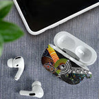Australia New Zealand Personalised AirPods Case Maori Aboriginal Art Style - Aussie Hoodie