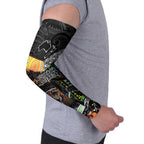 Australia New Zealand Personalised Arm Sleeves Maori Aboriginal Art Style - Aussie Hoodie