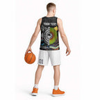 Australia New Zealand Personalised Basketball Jersey Maori Aboriginal Art Style - Aussie Hoodie