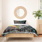 New Zealand and Australia Bedding Set Maori Mix Aboriginal Art Style
