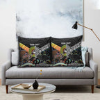 Australia New Zealand Personalised Pillow Cover Maori Aboriginal Art Style - Aussie Hoodie
