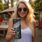 New Zealand and Australia Skinny Tumbler Maori Mix Aboriginal Art Style