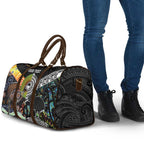Australia New Zealand Personalised Travel Bag Maori Aboriginal Art Style - Aussie Hoodie