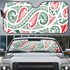 New Zealand Kowhaiwhai Christmas Auto Sun Shade Traditional Maori Koru Pattern - Aussie Hoodie