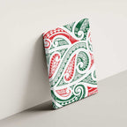 New Zealand Kowhaiwhai Christmas Canvas Wall Art Traditional Maori Koru Pattern - Aussie Hoodie