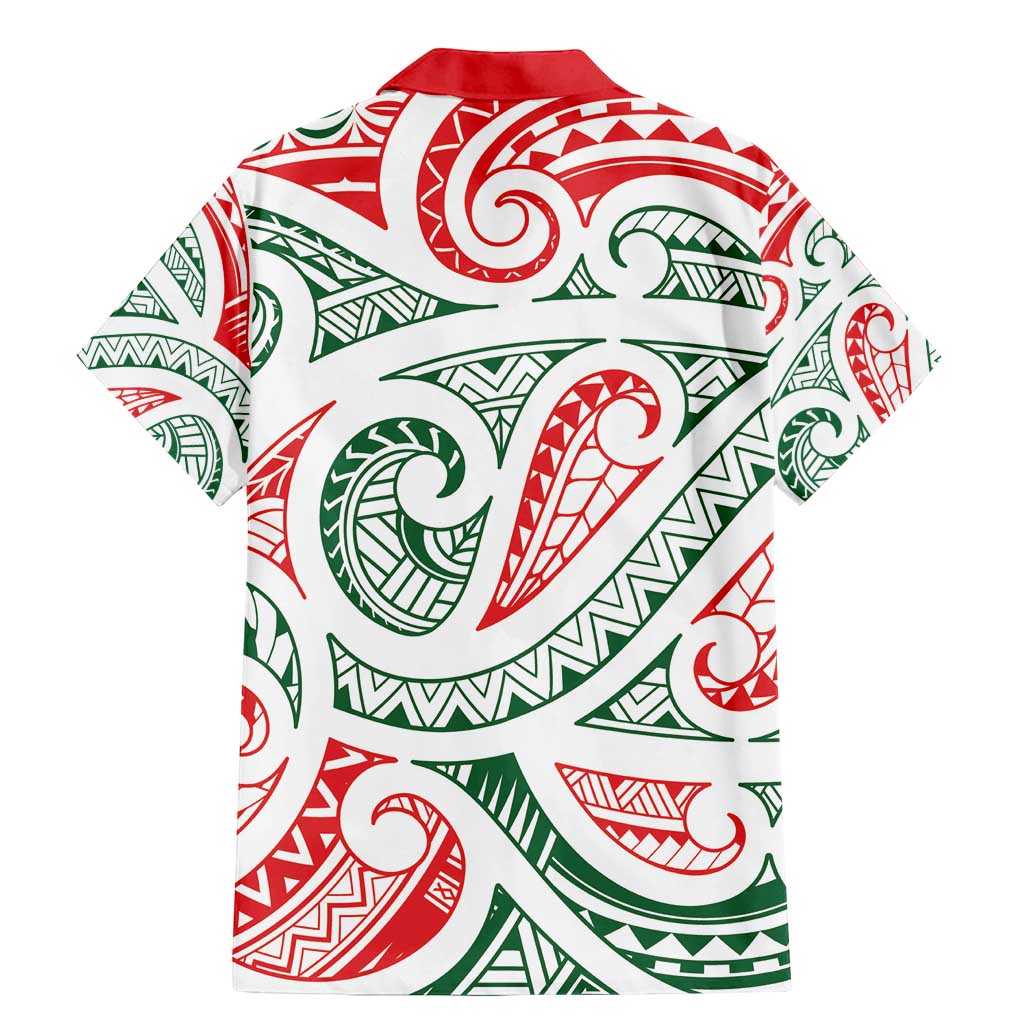 New Zealand Kowhaiwhai Christmas Family Matching Mermaid Dress and Hawaiian Shirt Traditional Maori Koru Pattern - Aussie Hoodie