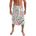 New Zealand Kowhaiwhai Christmas Lavalava Traditional Maori Koru Pattern - Aussie Hoodie