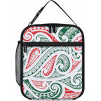 New Zealand Kowhaiwhai Christmas Lunch Bag Traditional Maori Koru Pattern