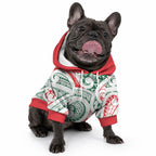 New Zealand Kowhaiwhai Christmas Pet Hoodie Traditional Maori Koru Pattern