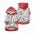 New Zealand Kowhaiwhai Christmas Pet Hoodie Traditional Maori Koru Pattern
