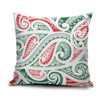 New Zealand Kowhaiwhai Christmas Pillow Cover Traditional Maori Koru Pattern - Aussie Hoodie