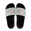 New Zealand Kowhaiwhai Christmas Slide Sandals Traditional Maori Koru Pattern - Aussie Hoodie