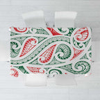 New Zealand Kowhaiwhai Christmas Tablecloth Traditional Maori Koru Pattern - Aussie Hoodie
