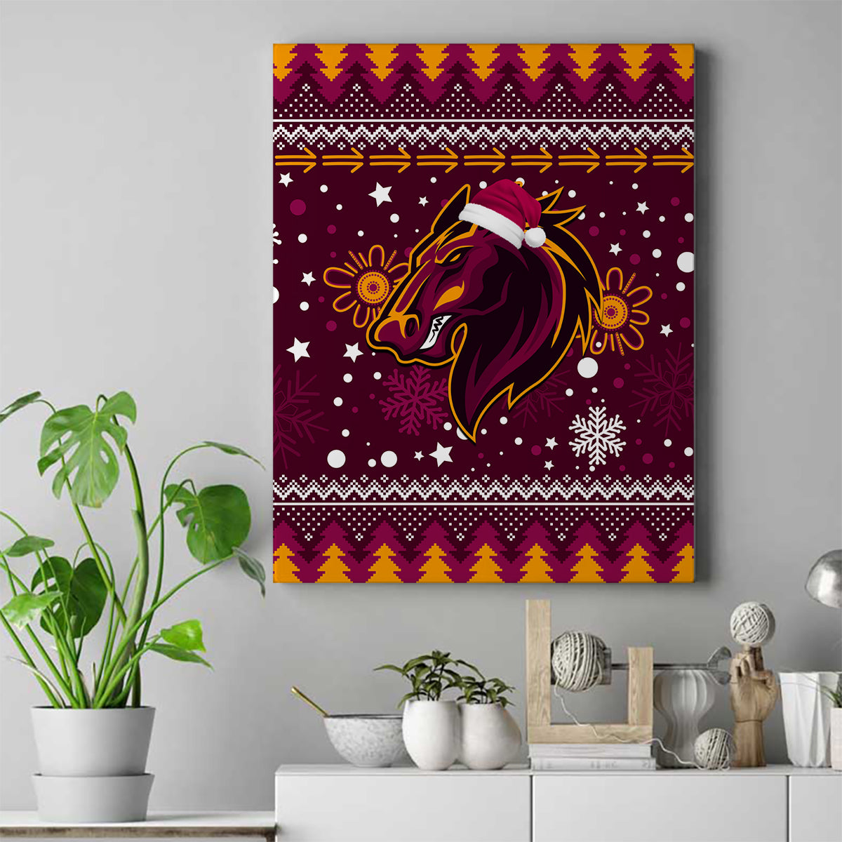 broncos-rugby-canvas-wall-art-heart-of-all-queenland-2023-christmas-vibe-unique