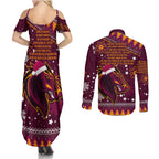 broncos-rugby-couples-matching-summer-maxi-dress-and-long-sleeve-button-shirts-heart-of-all-queenland-2023-christmas-vibe-unique