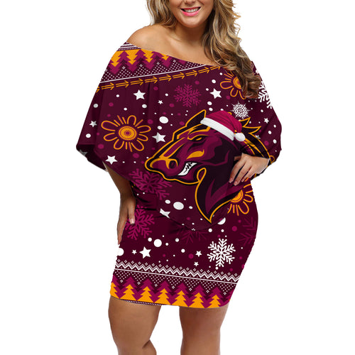 broncos-rugby-off-shoulder-short-dress-heart-of-all-queenland-2023-christmas-vibe-unique